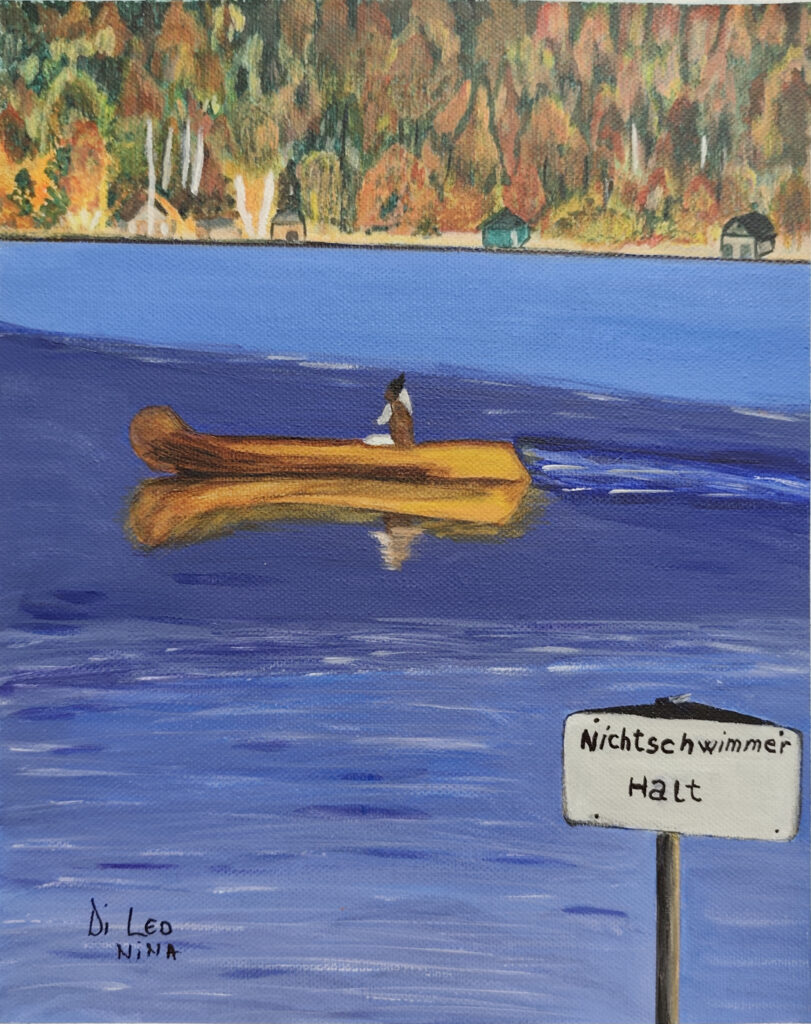 Lago di Baviera - Tela - 25x30 - (2025)