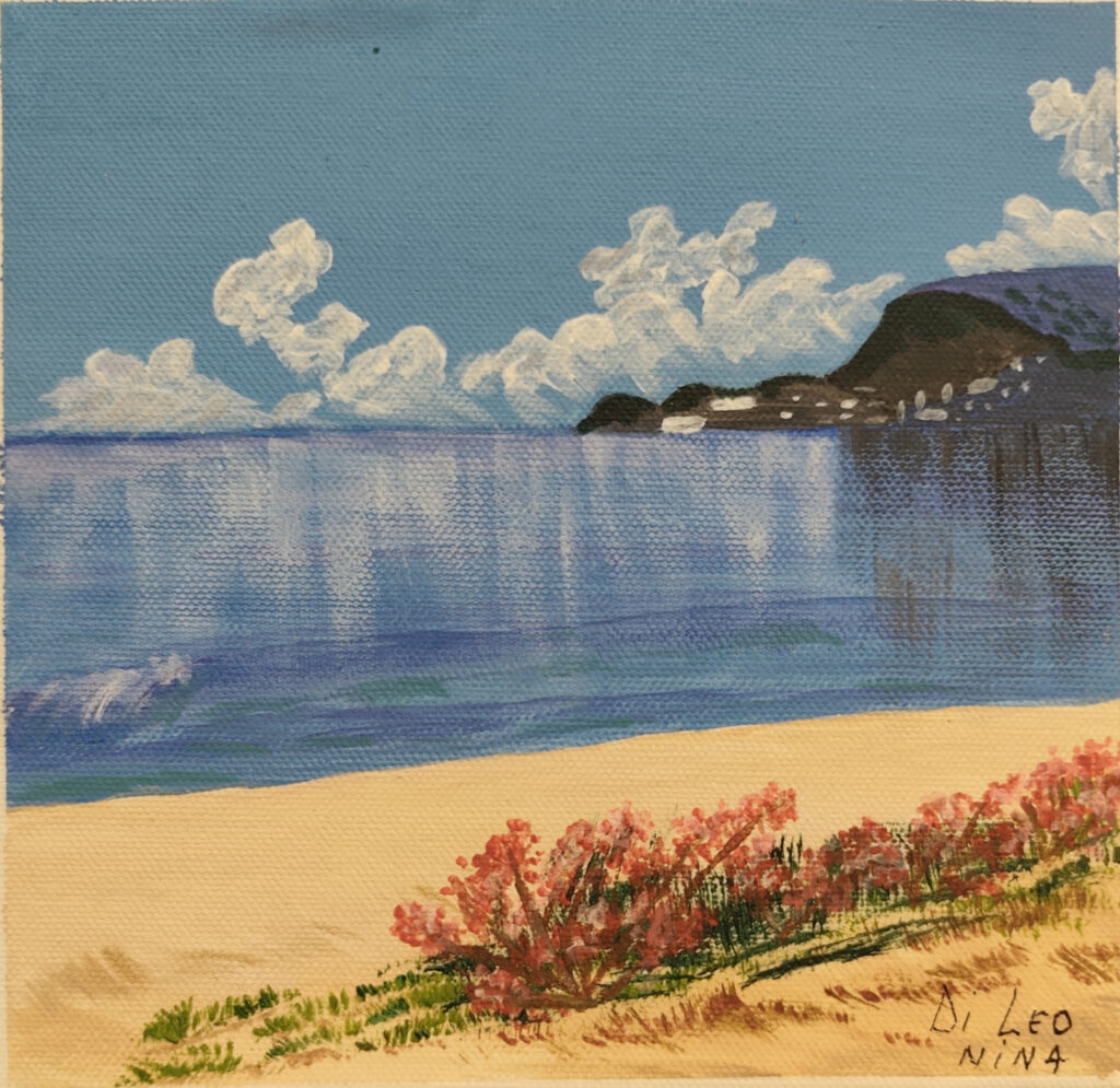 Spiaggia - Tela - 20x20 (2025)